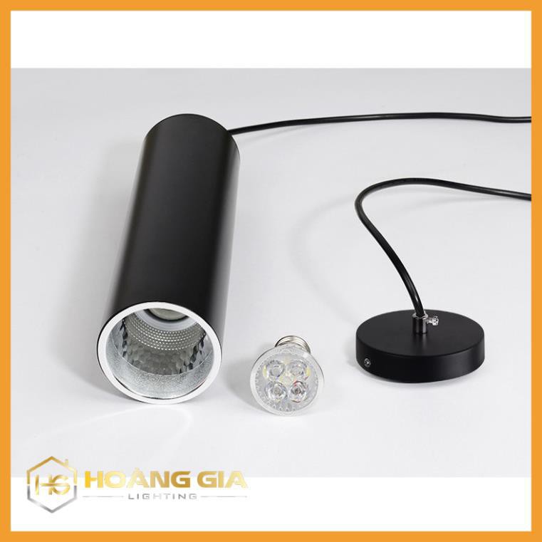 Đèn Thả - Đèn Thả Trần rọi ống bơ CD-204B 5w 60cm  Ánh Sáng Vàng