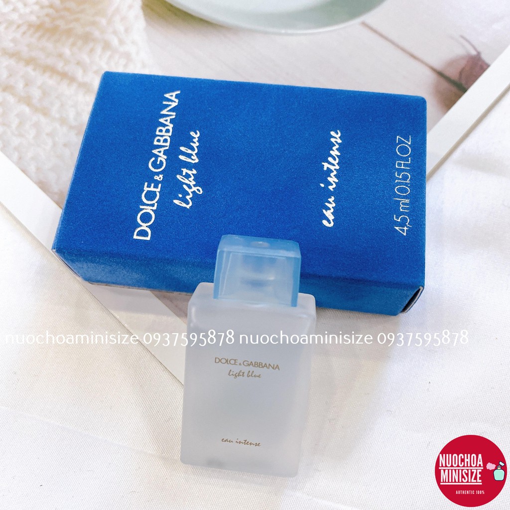 NƯỚC HOA MINI Light Blue EDP & EDT 4.5ml - 25ml