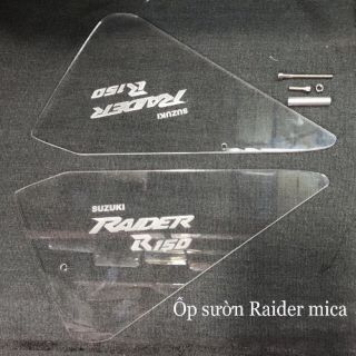 Ốp sườn mica Raider Satria Fi 150 full ốc