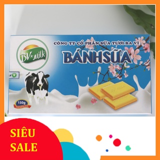 Bánh sữa Ba Vì Bánh sữa 150g Bánh sữa con bò vàng