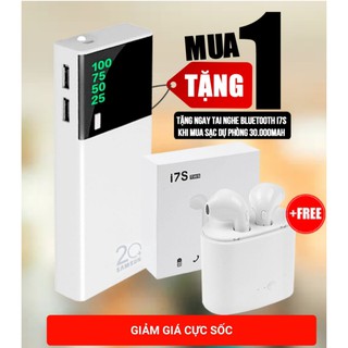 Sạc Dự Phòng  30000 mah (Tặng kèm Tai nghe Bluetooth sịn)