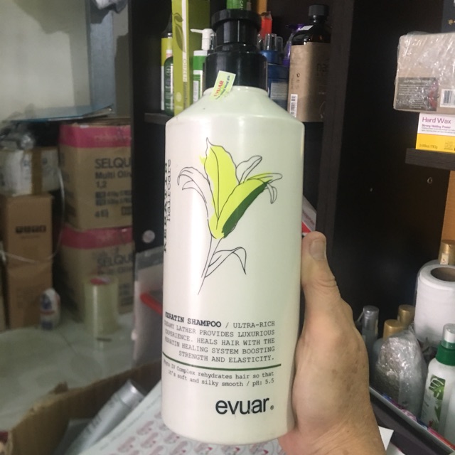 Dầu xả siêu mượt EVUAR KERATIN COLLAGEN 758ml