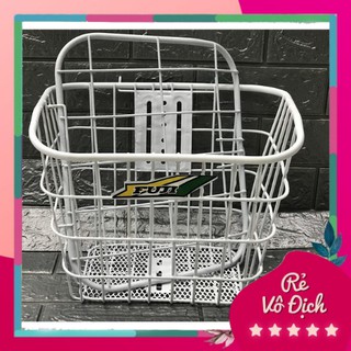 GIỎ SẮT (RỔ SẮT) XE ĐẠP ĐIỆN CÓ NẮP