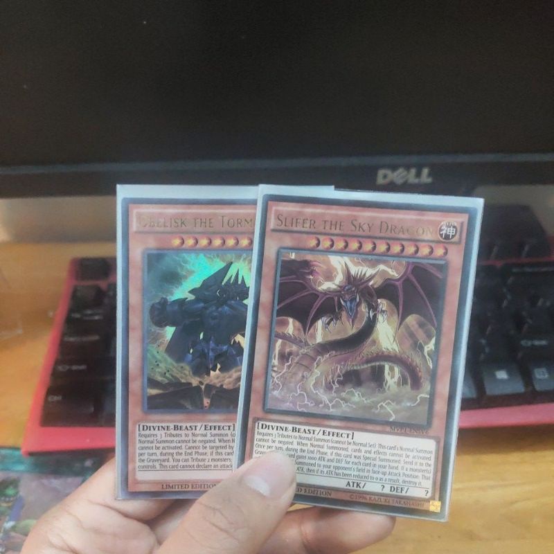 Combo thẻ bài Yugioh Thần Osiris và Obelisk