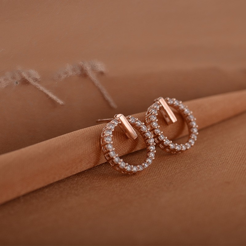 Khuyên Tai Nữ Hình Tròn Thời Trang Hàn