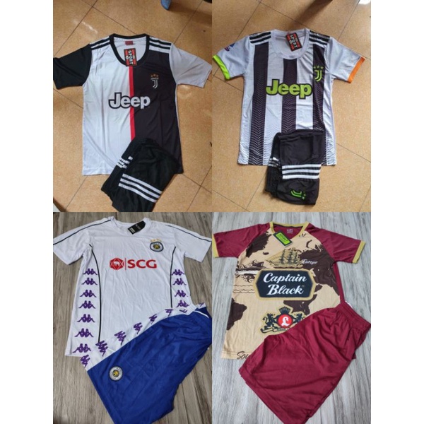 Bộ quần áo thể thao bóng đá nam nữ nhiều mẫu 40-75kg