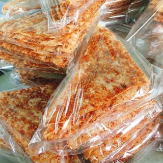 Combo 10 bịch bánh tráng sate khô bò cay
