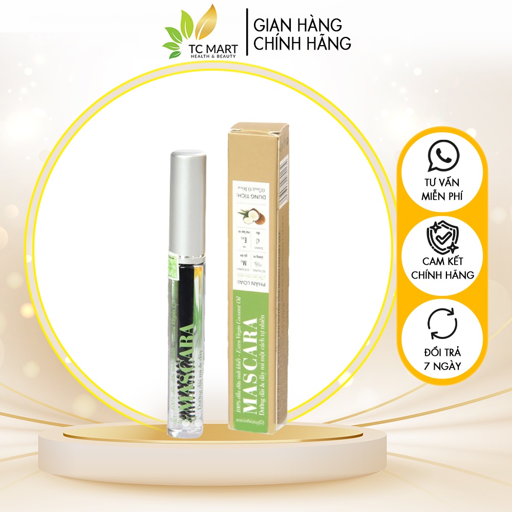Dầu dừa dưỡng mi nguyên chất giúp mi chắc khỏe dày và dài tự nhiên - KC043