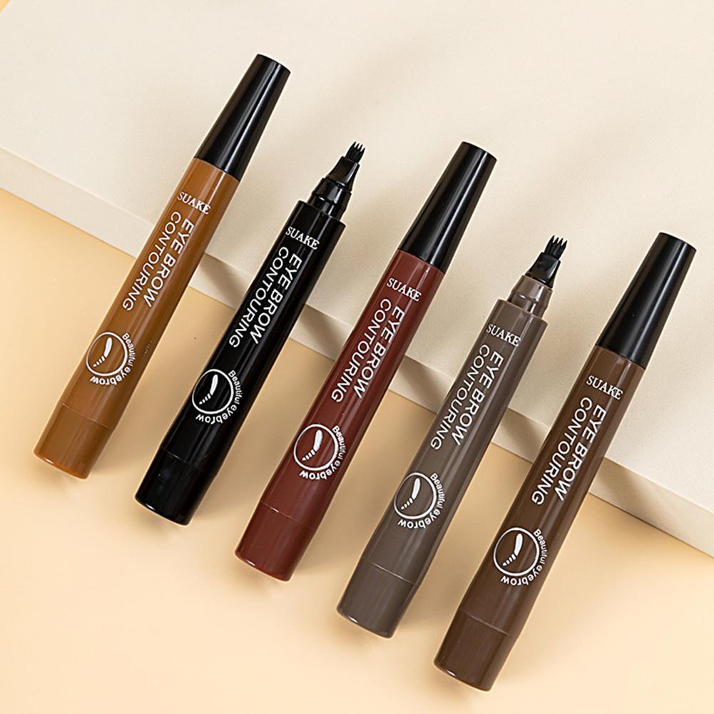 Bút Chì Kẻ Lông Mày Bốn Đầu S3F1 Chất Lượng Cao