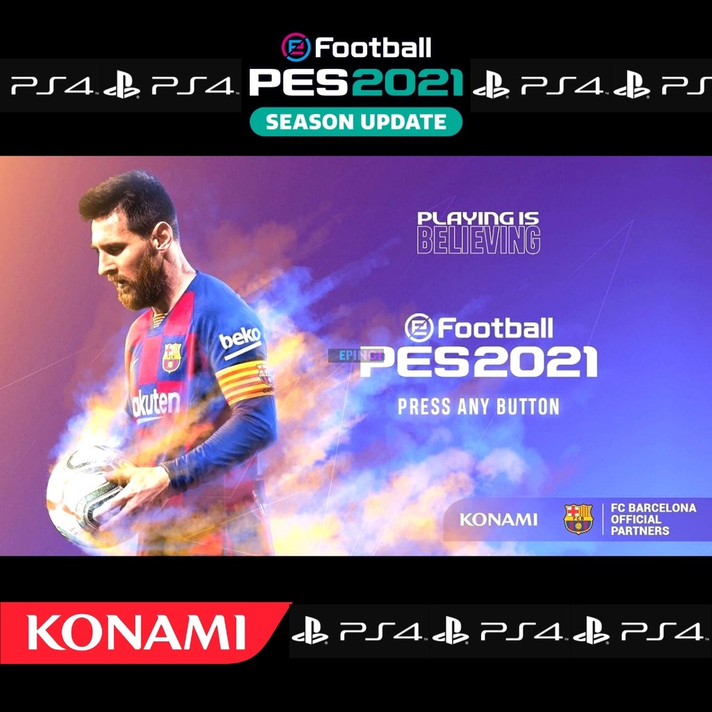 Đĩa Cd Pes 2021 Cho Playstation 4 | Ps4 Ps 4 Pes Fifa 2021 2020 21 20 Ps4 Ps 4