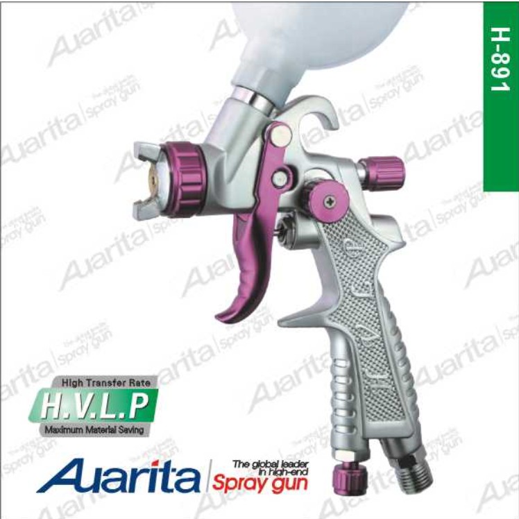 Súng Phun Sơn mini Chuyên Nghiệp auarita h-891 0.8mm hvlp 250ml