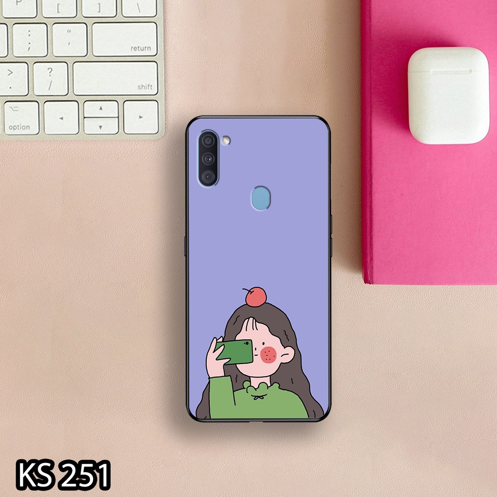 Ốp lưng Samsung M02/M10/M11/M20 in hình Little Girl siêu đáng yêu, dễ thương_KINGSTORE.HN_Ốp SS