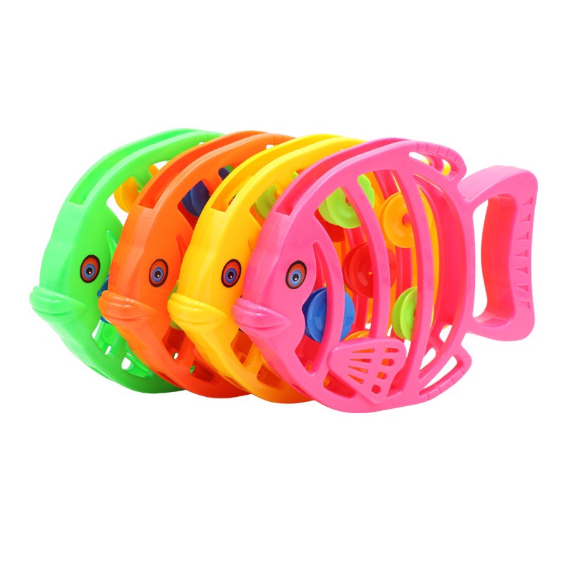 Xúc xắc - lục lạc hình cá cho bé