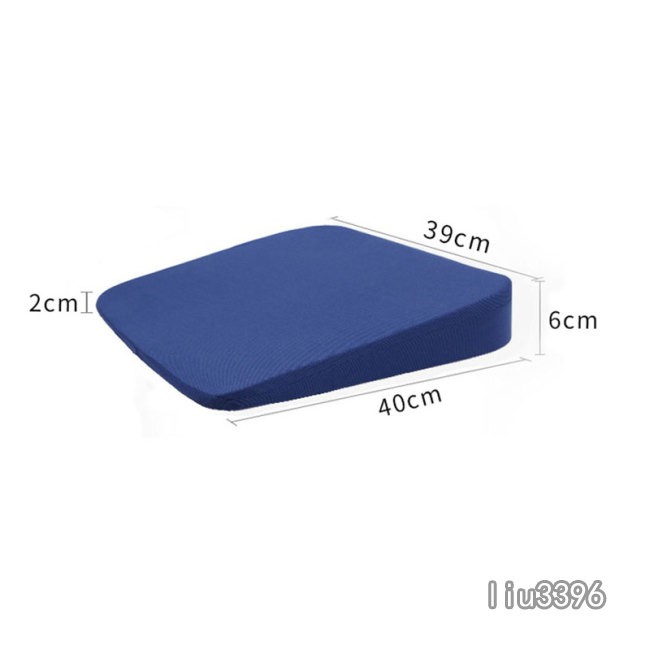 Single Seat Thickening Butt Cushion Heightening Mat Main Driver Heightening Car Seat Cushion Cushion