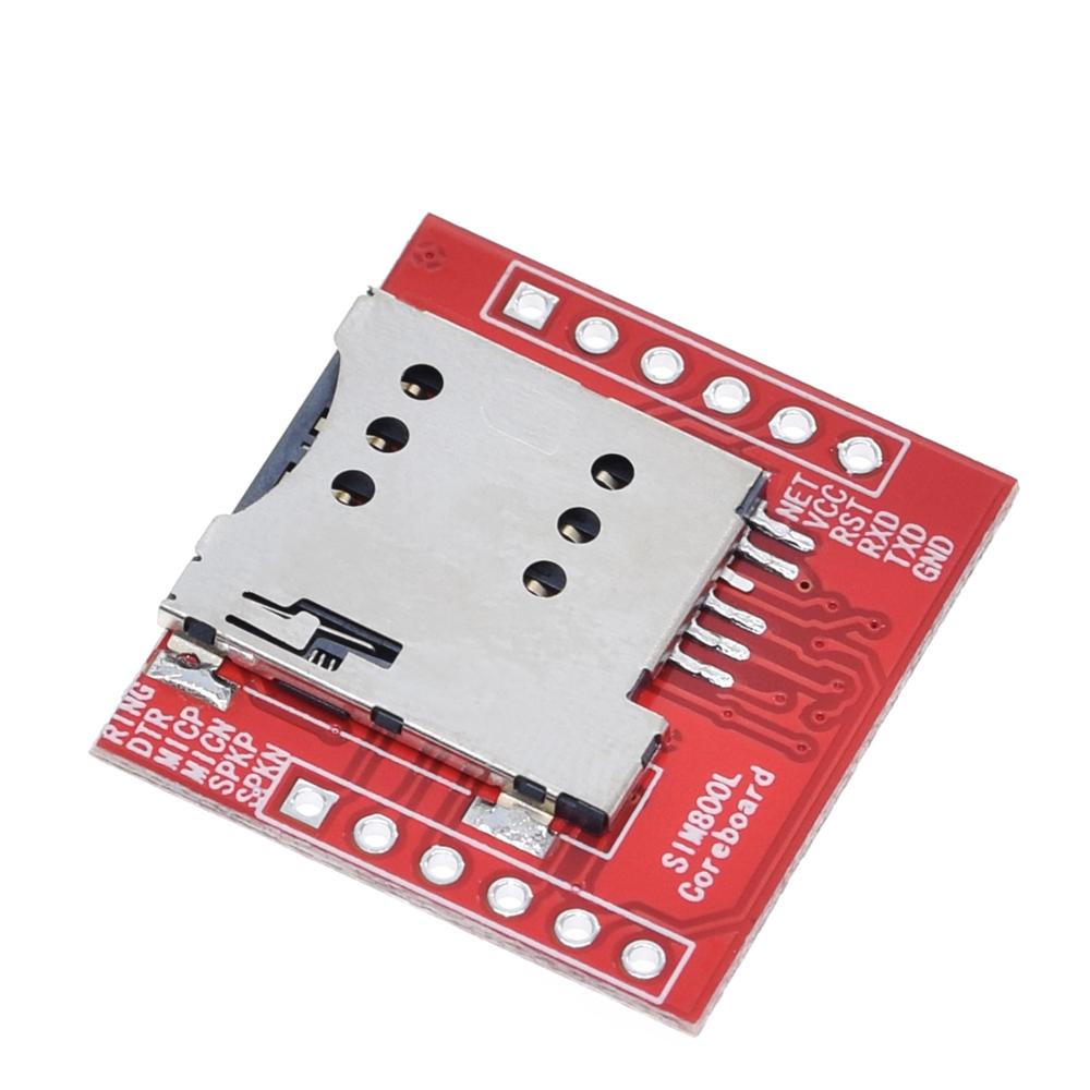 Mô Đun Thẻ Microsim Sim800L Gprs Gsm Không Dây Kèm Ăng Ten Diy