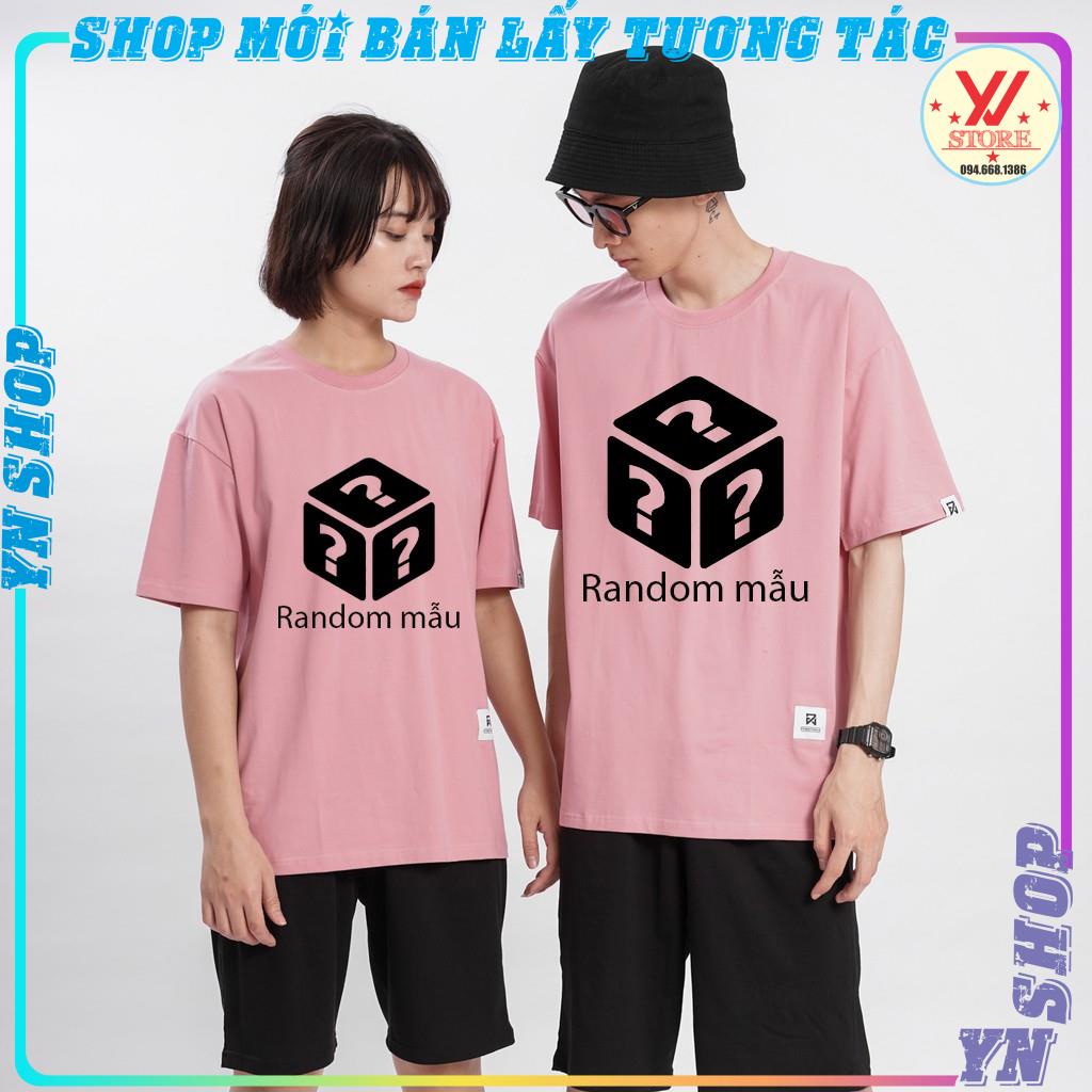 Áo thun nam nữ tay lỡ Lẻ size random chất cotton mát co dãn form rộng in nổi siêu bền ,CHỌN MÀU SIZE