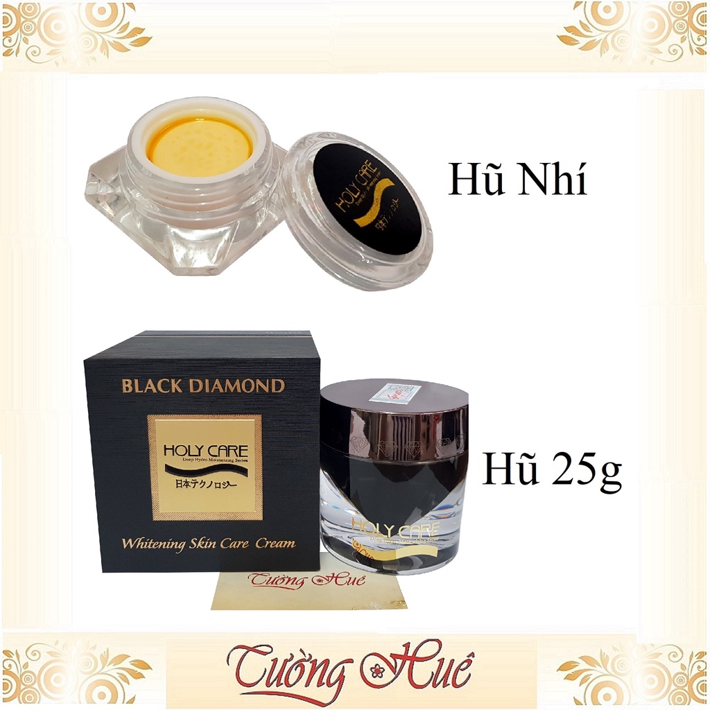 Kem Dưỡng Trắng Da Cao Cấp Black Diamond Holy Care Whitening Skin Care Cream - Hũ Nhí Dùng Thử