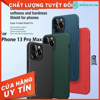 ỐP LƯNG IPHONE 13 PRO MAX NILLKIN NHỰA CỨNG VIỀN DẺO CHÍNH HÃNG