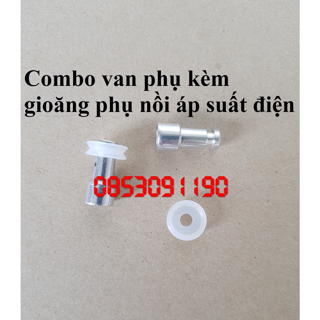 Van xả nồi áp suất điện SHD1550, SHD 1562, van chính dành cho nồi áp suất đa năng, van phao ron phụ núm nút cục xả
