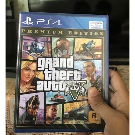  GTA 5 Premium Đĩa Game PS4 New Seal