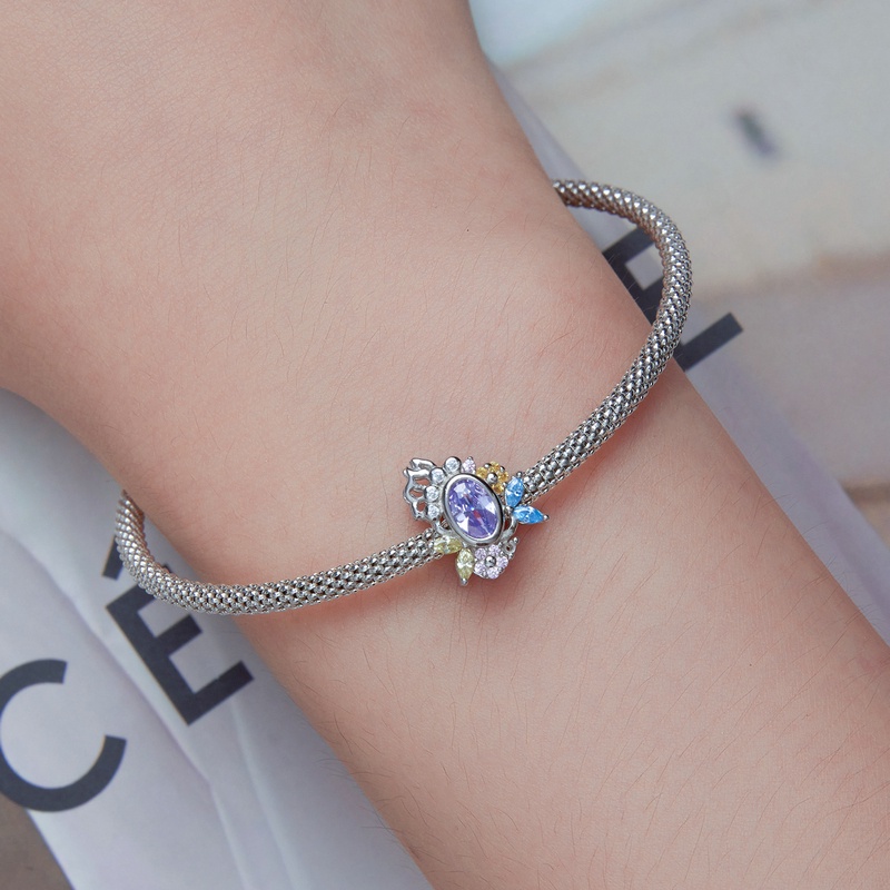 BAMOER Hạt Xi bạc 925 HìNh Khu VườN Bí MậT