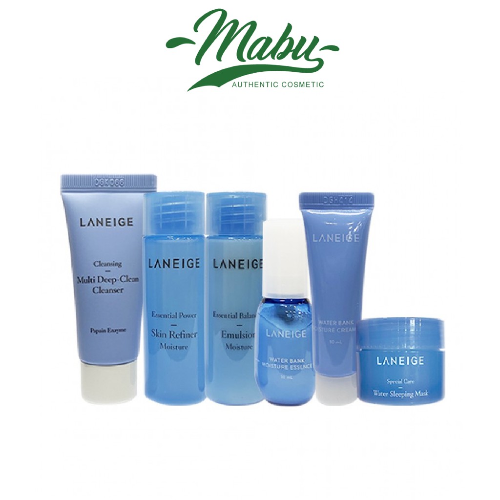 Set Dưỡng Da Mini Laneige Moisture Care Travel Kit