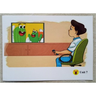 Flashcard lớp 5 của bộ gd in 2 mặt