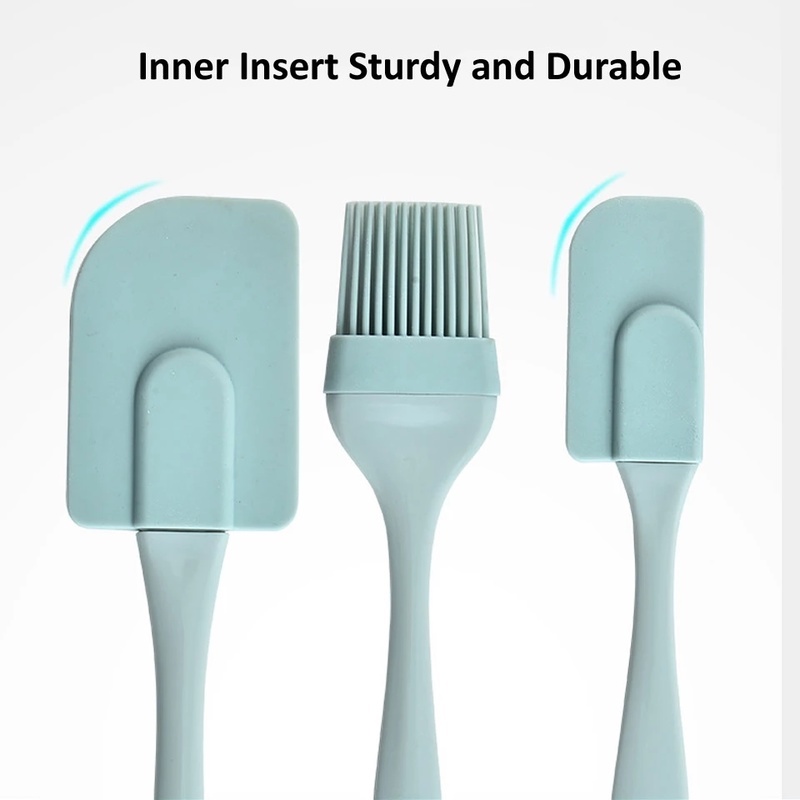 Bộ 3 Dụng Cụ Cọ Phết Dầu Phới Bằng Silicon Đa Năng Tiện Dụng Cho Nhà Bếp