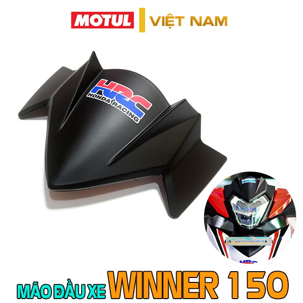 Mão Winner trang trí nhựa ABS chắn gió, ốp đầu xe mẫu sừng nhiều màu
