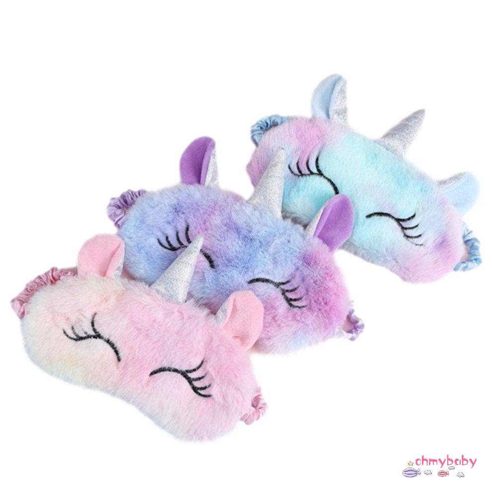 Dễ thương sang trọng Unicorn Bịt mắt che mắt Thanh thiếu niên Phim hoạt hình Ngủ bịt mắt [8/17]