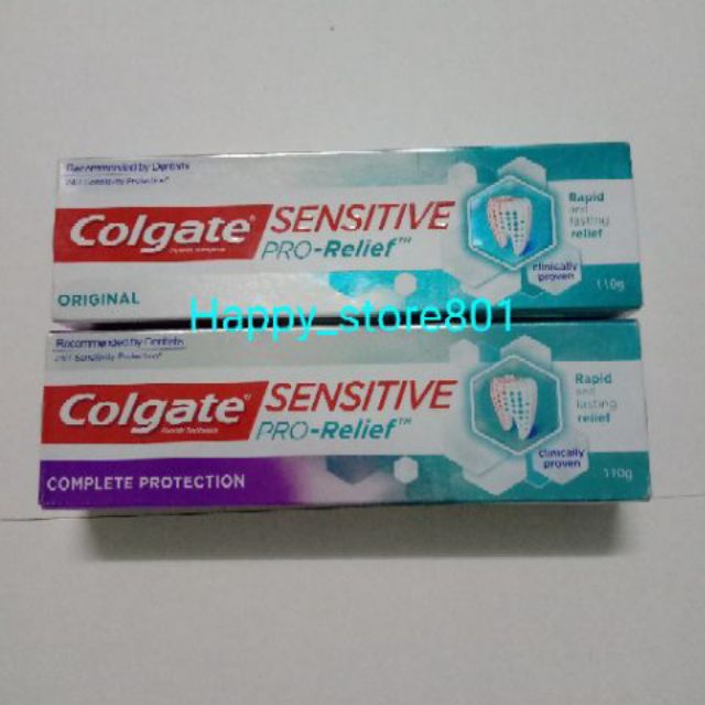 Kem đánh răng chống ê buốt Colgate sensitive.