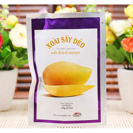200G XOÀI CÁT HÒA LỘC SẤY DẺO LOẠI NGON
