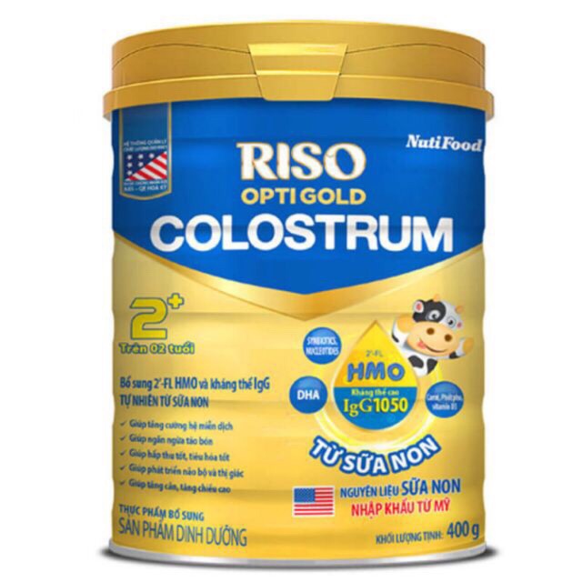 Sữa Riso Colostrum 2+ 800g(Date mới)