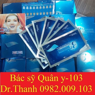 Miếng dán làm trắng răng 3D 5D tiện dụng (miếng lẻ)