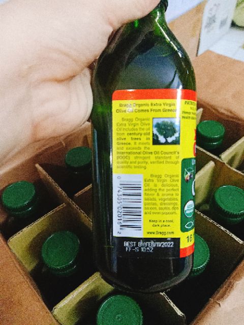 Dầu OLIVE hữu cơ siêu nguyên chất BRAGG