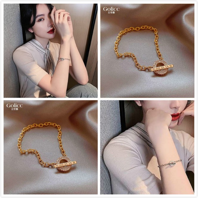 Vòng Tay Thời Trang Đơn Giản Phong Cách Hàn Quốc Mới