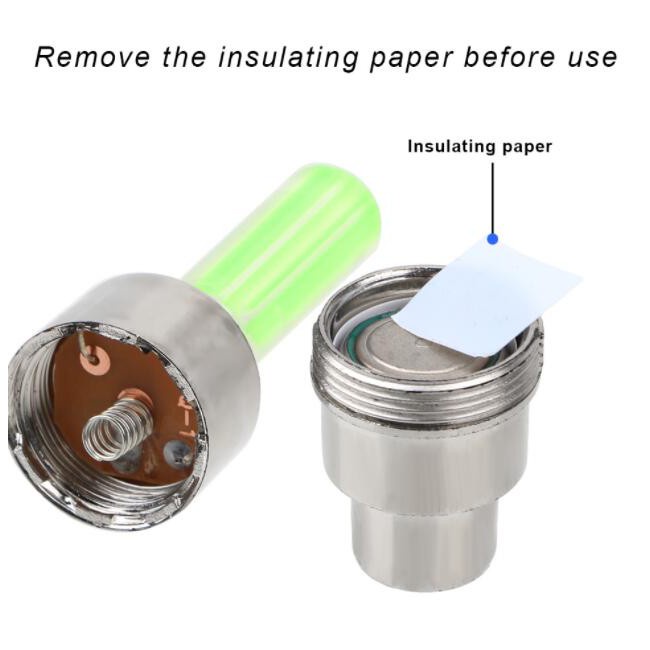 Đèn LED Phát Sáng Trang Trí Van Lốp Xe Đạp Độc Đáo