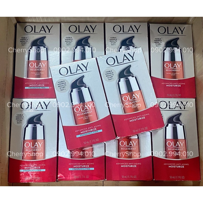 [Hàng USA]Tinh Chất Serum Dưỡng Da Chống Lão Hoá Olay Regenerist Regenerating Serum (50ml)