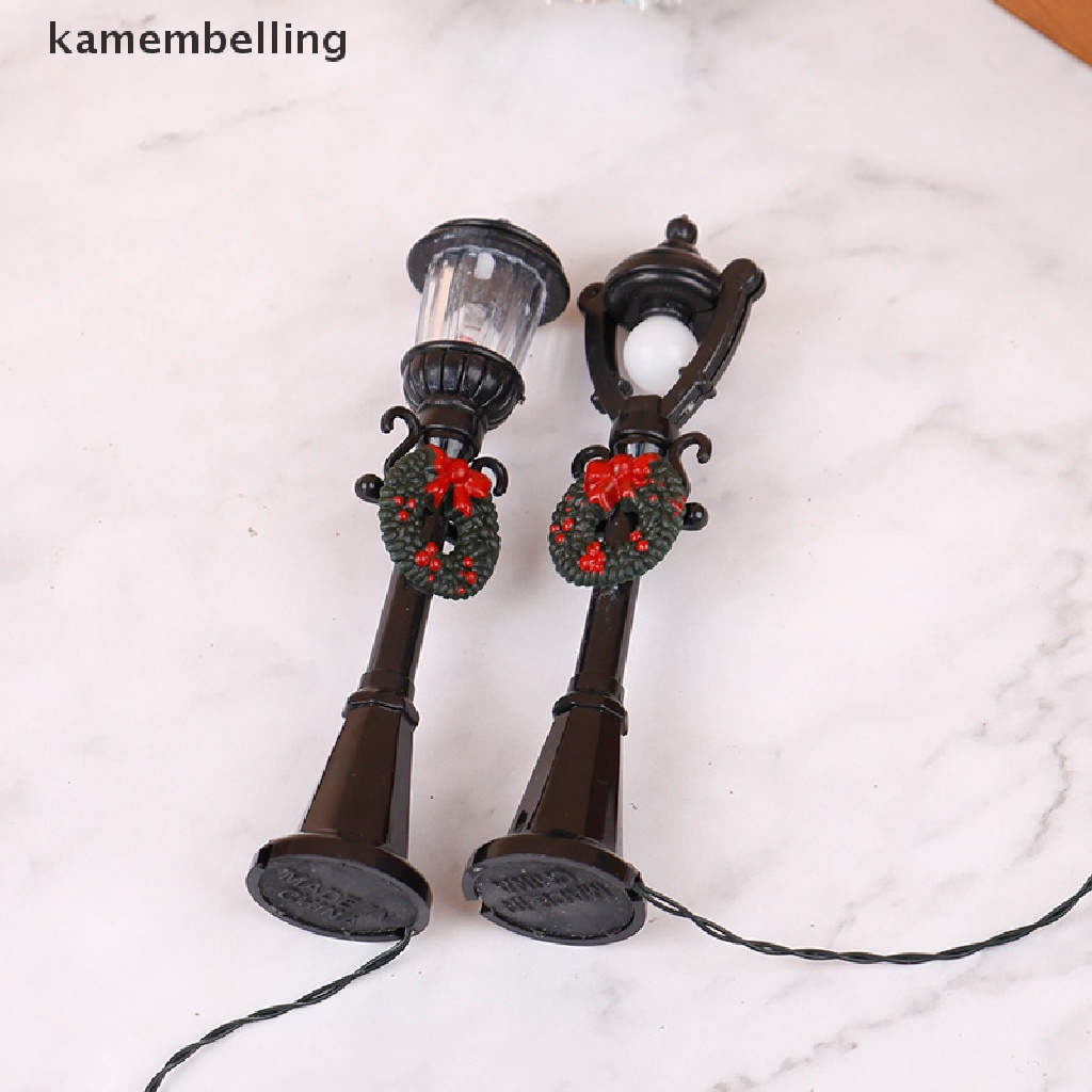 Mô Hình Đèn Đường 1 / 12 Dùng Trang Trí Nhà Búp Bê