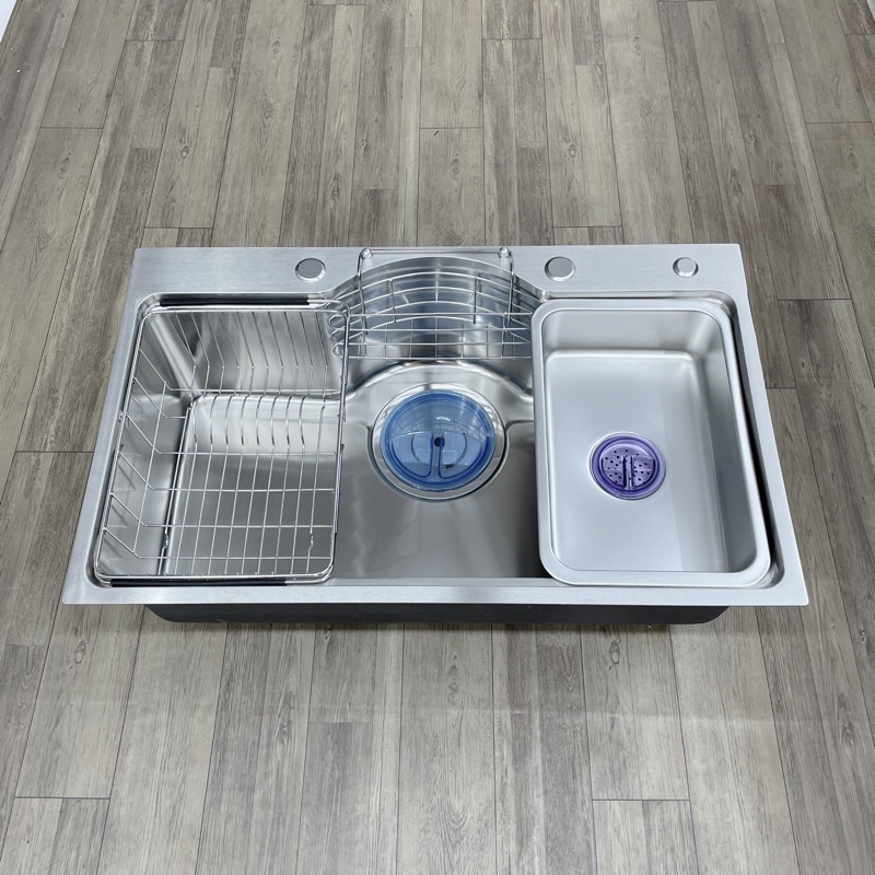Chậu Rửa Chén Bát Đơn SENSUTO SIZE 75x46cm