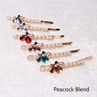 Set 2 kẹp tóc đính đá