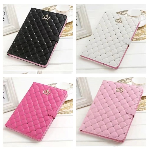 Bao Da Máy Tính Bảng Họa Tiết Logo Vương Miện 4 Màu Tùy Chọn Cho for Apply to apple ipad mini ipad air 7.9inch 9.7inch Ốp