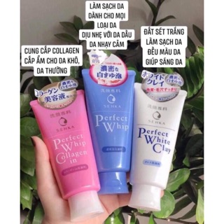 Sữa rửa mặt perfect whip - senka