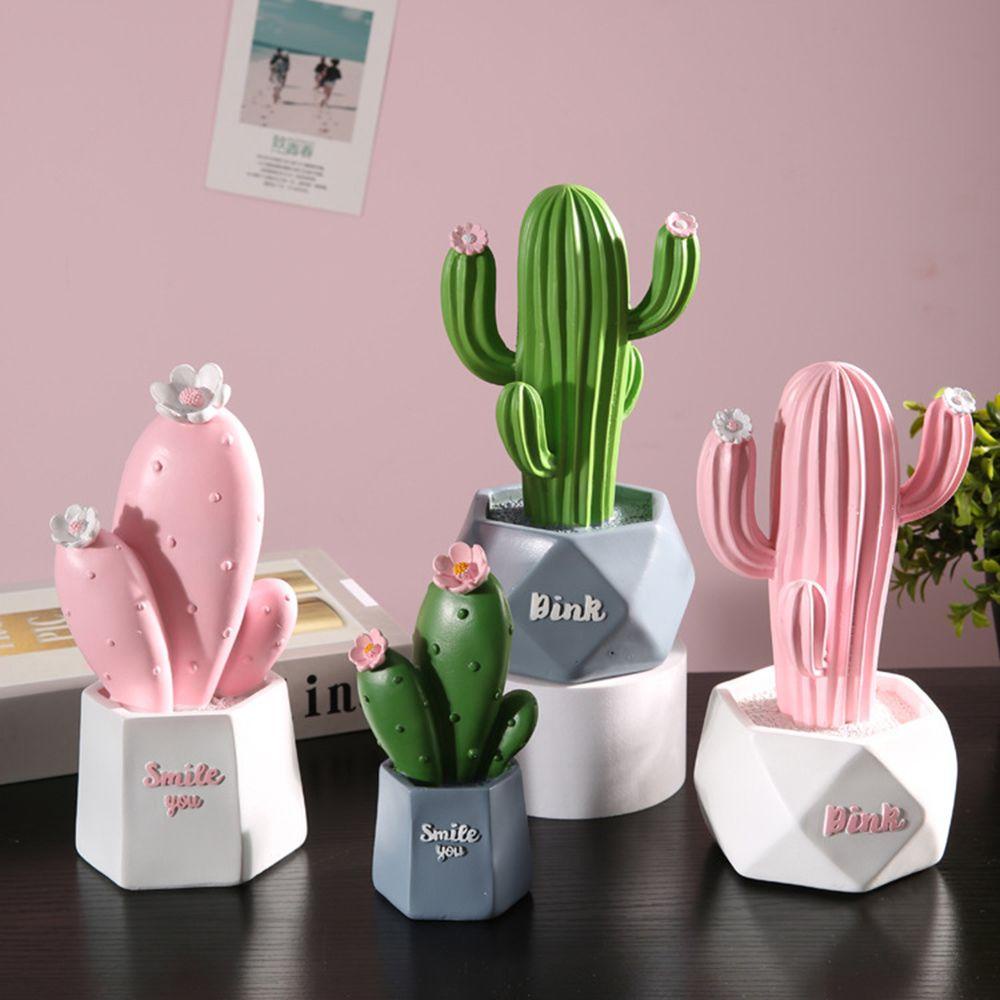 CONOPERY Mô Hình Cây Xương Rồng Mini Bằng Nhựa Resin Để Bàn Trang Trí