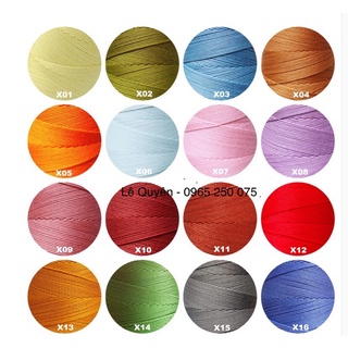 Sợi Cotton Tri - Sợi Tri Circle [Bảng màu tổng hợ]