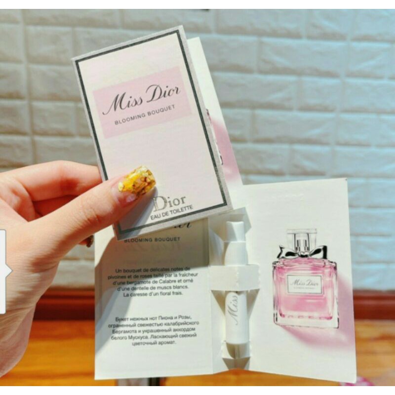 ( Mẫu thử ) Vial Miss Dior blooming bouquet edt 1ml