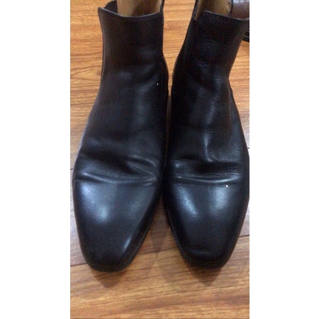 Giày boot nam da Ý được gia công mới đi được một lần, hàng xịn, chất lượng