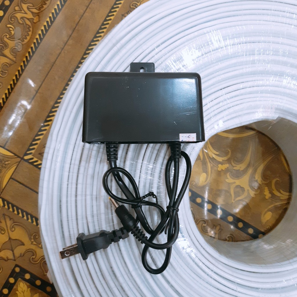 Nguồn Adapter 12V - 2A Chuyên Dụng Cho Camera Và Đầu Ghi Hình Có Móc Treo Và Chống Nước | BigBuy360 - bigbuy360.vn