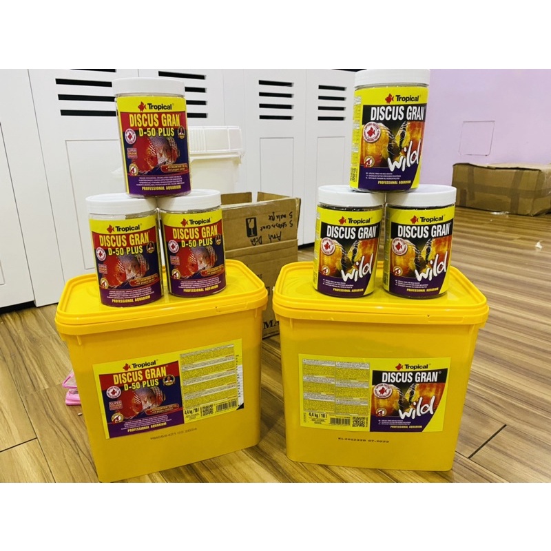 TROPICAL DISCUS WILD- THỨC ĂN CAO CẤP GIÀU CHẤT XƠ RAU TẢO VÀ TỎI