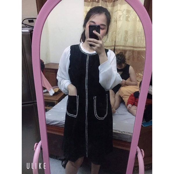 Váy Dạ Thu Đông  Dáng Suông Phong Cách Hàn Quốc 🌸 | BigBuy360 - bigbuy360.vn